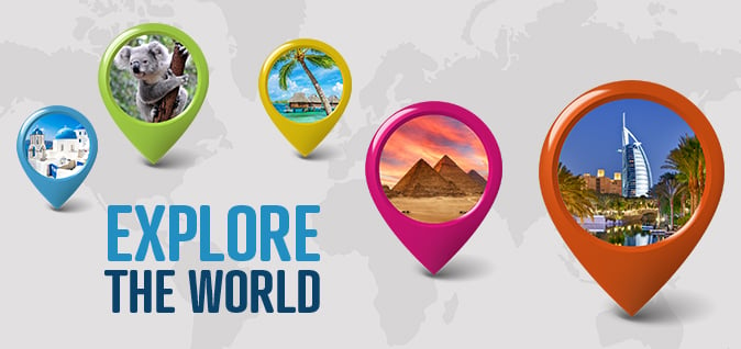 Explore the World Sale